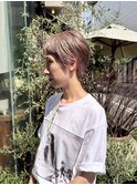 ハイトーンショートヘア