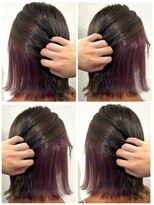 グルグル 新小岩店(GULGUL) ピンクラベンダーインナーカラー