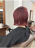 木村法子【外ハネボブ×赤髪】
