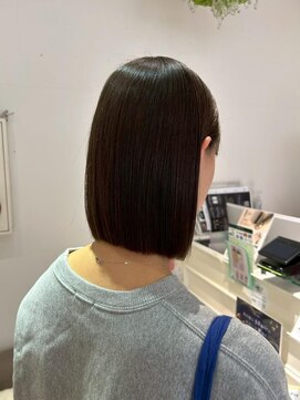 バブ バイネオリーブ(Bab by neolive) ミディアム/暗めカラー/フェイスフレーミング/デザインカラー