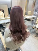 ラベンダーベージュ/モーブブラウン