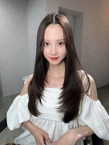 ザシェノンウメダ(THA CHAINON UMEDA) 心斎橋/着物ヘア/大人ガーリー/ダークアッシュ/似合わせカット