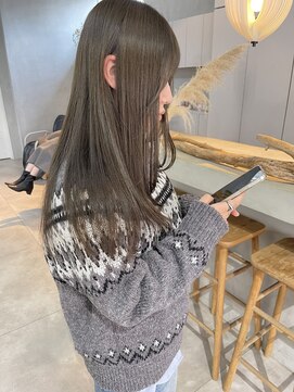 ミント(mint) 赤み除去!透明感オリーブグレージュ!