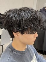 ビカムメンズヘアー 栄店(become men's hair)&nbsp;シャドウパーマルーズパーマメンズパーマ