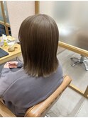 ブリーチベージュ 外ハネボブ