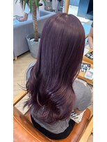 ユニ バイ マグ 長野店(Uni.by Mag)&nbsp;"ピンクカラー" 透明感ブリーチなしピンク