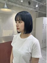 インク バイ アルテフィーチェ 西宮(ink by artefice)&nbsp;フェイスフレーミングミニウルフデジタルパーマ天使の羽バング