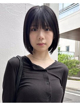 ザ スリック(THE SLICK) うねり改善×髪質改善ボブで微やかな艶