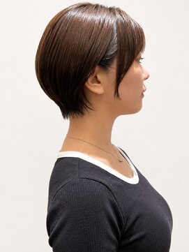 クリック(Click) 丸みショート/顔周りカット/白髪ぼかし/30代40代50代/小倉美容室