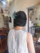 ヘアーサロン サボイア ウィズ ドッグ(SAVOIA with DOG)&nbsp;お客様style　BOBアレンジ