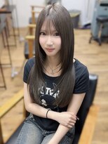 ルアナ 名古屋店(Luana)&nbsp;髪質改善カラーで作るロングレイヤーミントグレージュ名古屋名駅