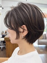 ミライエ(MIRAie) ポイントパーマ+似合わせカット+カラー+7トリートメント