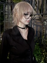 シティ オモテサンドウ(CITY omotesando)&nbsp;ホワイトブロンド×シャギーウルフ