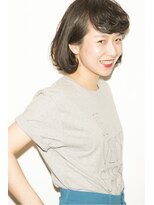 ピープル(people) [people]バングパーマ&ラフロングボブ