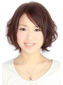 フワ可愛ナチュラルボブ