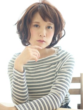 と和×美髪クリニック 巣鴨店 バングが可愛い　ニュアンスボブ 柔らかい雰囲気で女子力UP