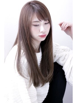 プランツヘアー ミルクティカラー☆ワンカールロング