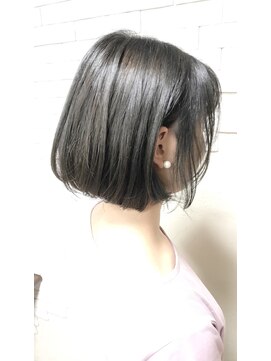 ベルベットヘア 千早店(Velvet hair) ナチュラルボブ×暗髪ボブ 【福岡 聖容】