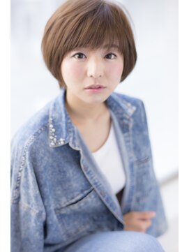 ヘアーアンドメイク シーク 八王子(HAIR&MAKE SeeK) 大人かわいい 丸みショート