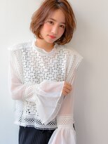 ユッカ エハ 豊中(YUCCA eha)&nbsp;【eha】大人可愛い内巻きラフウェーブ