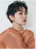 カーリークールショート／マロンベージュ