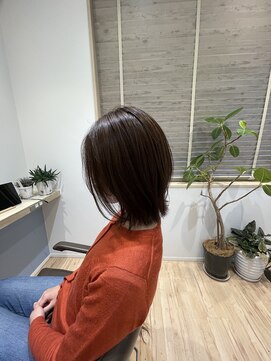 コノアラボ 守谷店(Conoah labo) シークレットハイライト/デザインカラー/似合わせカット