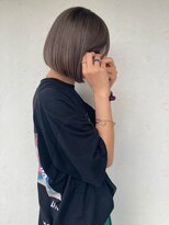 ヘアースタジオゼン アドバンス(hair studio Zen advance)&nbsp;透明感あるダークアッシュのボブにイメチェン！