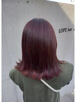 ロペヘアリッシェル(LOPE hair Richel) 【LOPEhair Richel/オーハシ】ピンク系バイオレットカラー
