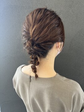 イロ プラス 南田宮店(iro+) 【nanaka】編みおろしarrange