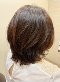 レイヤーボブスタイル