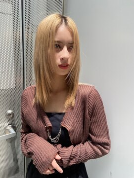 ノク 渋谷(nok) 流行りの顔まわりレイヤー