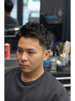 ワイズチョップガレージ(Y's CHOP GARAGE) アップバング ショートスタイル