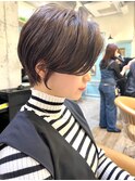 【林　飛夕也】ゆるふわパーマハンサムショート
