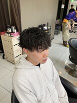 アイズ 海老名(AIZU)&nbsp;ツイストスパイラルパーマ　メンズカット　パーマ　波巻きパーマ