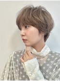 大人ショートパーマ/マッシュショート/ニュアンスパーマ