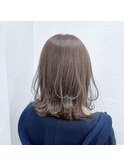 白髪ぼかし脱白髪染め似合わせショートボブ40代50代60代♪