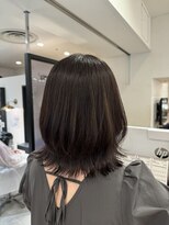 エイチツーオーアヴェダ 渋谷ヒカリエＳｈｉｎＱｓ店 クロードモネＨ２Ｏアヴェダ&nbsp;ダークグレーカラー/くびれボブ/渋谷/渋谷駅