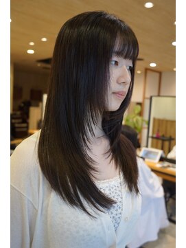 ミューズ バイ ケンジ(MUSE by KENJE) レイヤーカット/ツヤ髪/暗髪