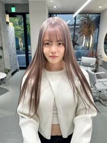 ソル バロール 表参道(SOL .valor)&nbsp;ネビージュ[表参道駅/青山/ケアブリーチ/ダブルカラー]