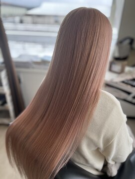 コア フィール ア デイ(COIFFURE A DAY) 【ホワイトピンクカラー】M3D髪質改善クーポン有り