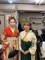 綾音堂&nbsp;着付け、ヘアアレンジ。