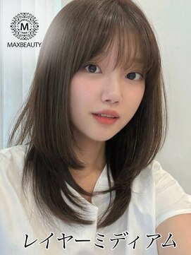 マックスビューティーギンザ(MAXBEAUTY GINZA)　 レイヤーミディアム☆銀座/東京駅