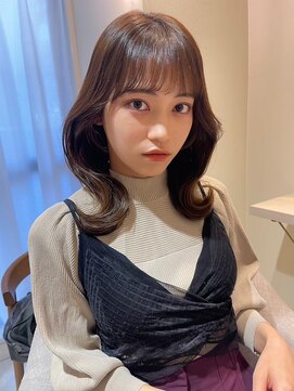 クレビアテン(CreBiA ten_) くびれヘア/顔まわりレイヤー/ダークブラウン