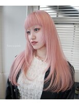 229&nbsp;ペールピンク　ハイトーンロング