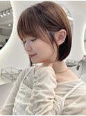 【ミニボブ】ナチュラルボブ/ストレートボブ/ショートボブ