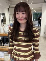 ナリー 裏寺(Nary)&nbsp;ロングパーマ×顔まわりレイヤー