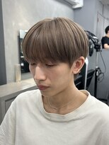 オーバルバイアピッシュ(OVARL by apish) メンズカット/韓国ヘア/メンズパーマ/センターパート