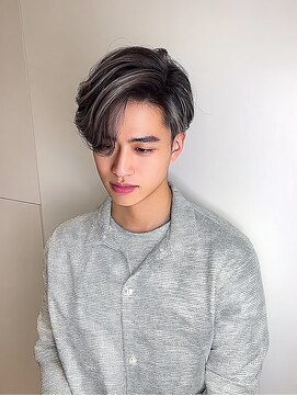 バース 梅田中崎町店(BIRTH) メンズバレイヤージュ/ブリーチダブルカラー