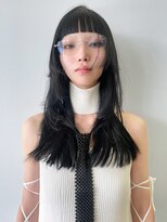 アルバム 渋谷パルコ(ALBUM)&nbsp;前髪カットロングおくれ毛韓国ヘア_F20260