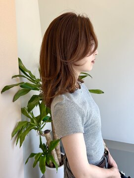 ウブ(ubu) ミディアムレイヤー×オレンジブラウン